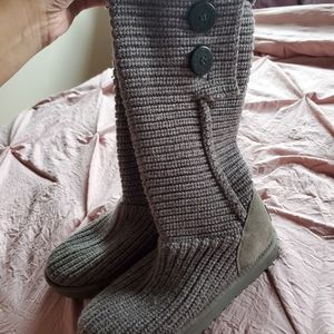 Ugg cardigan booties